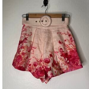 Floral Pink Women's Shorts